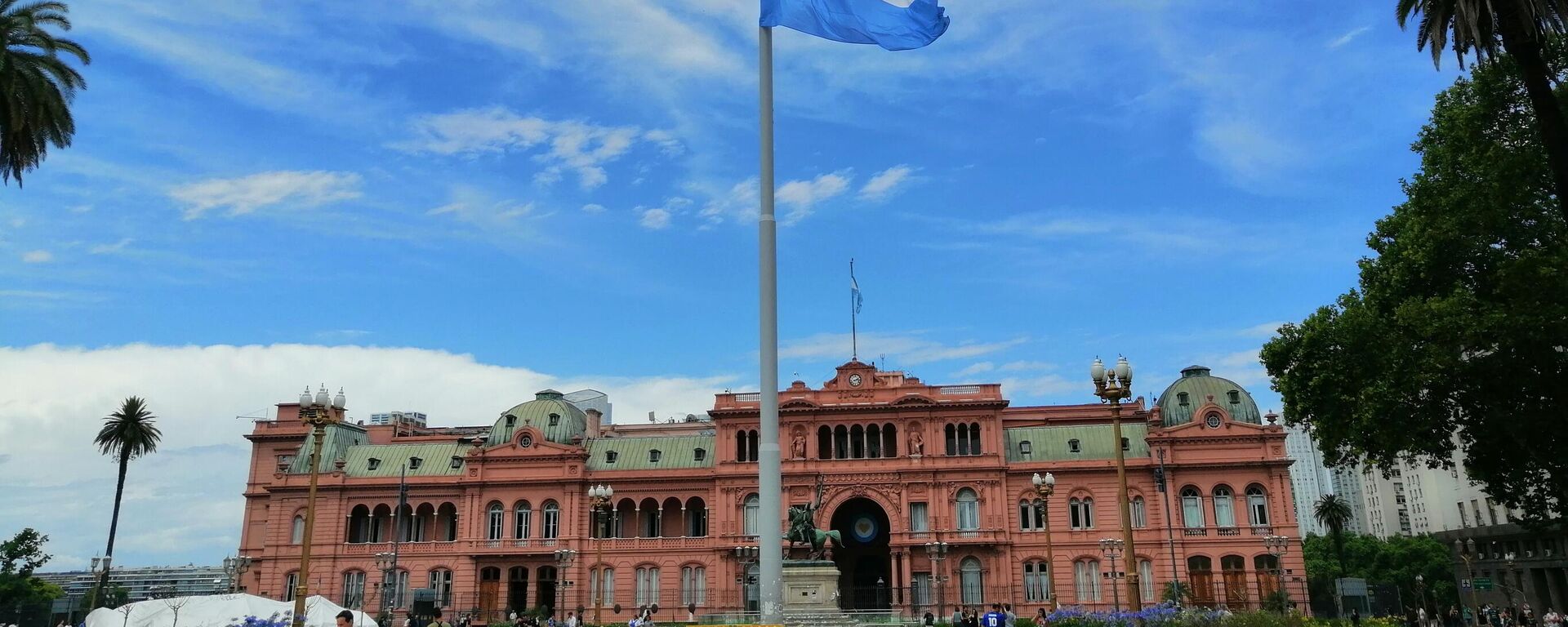 La Casa Rosada, sede del poder ejecutivo de Argentina, en Buenos Aires. - Sputnik Mundo, 1920, 29.01.2024