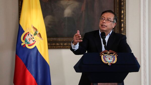 El presidente de Colombia, Gustavo Petro - Sputnik Mundo