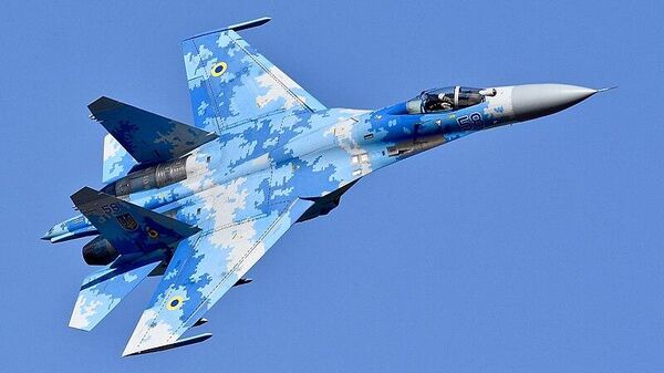 Su-27 de FFAA de Ucrania - Sputnik Mundo