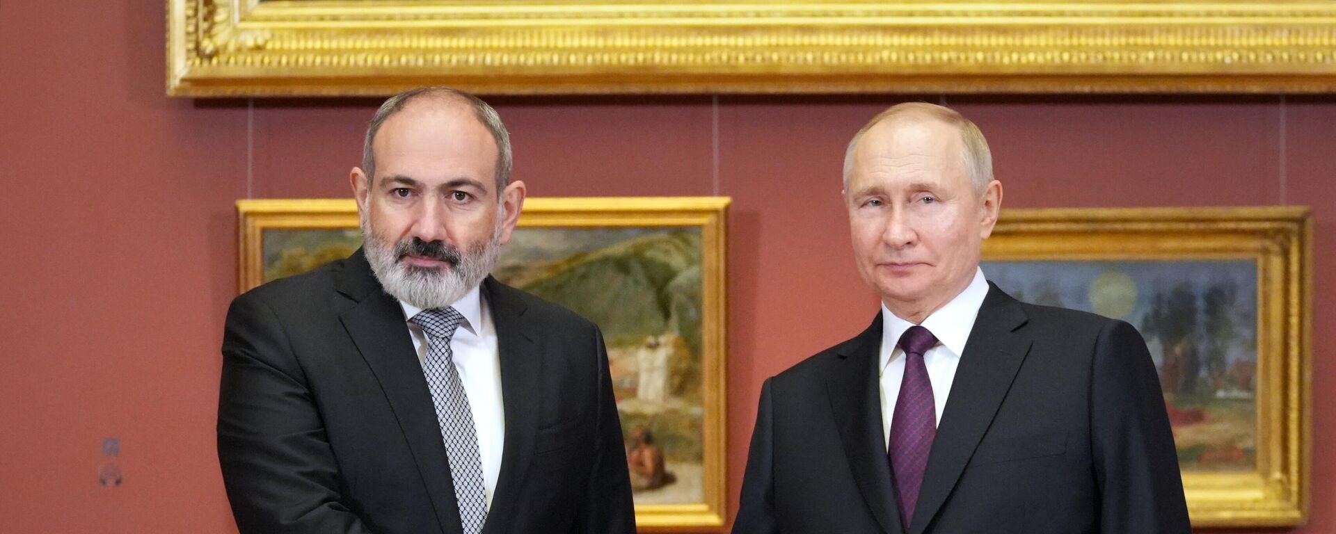 El encuentro entre el primer ministro armenio, Nikol Pashinián, y el presidente ruso, Vladímir Putin - Sputnik Mundo, 1920, 27.12.2022