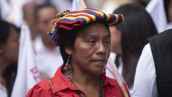 Thelma Cabrera, dirigente del pueblo maya mam  - Sputnik Mundo