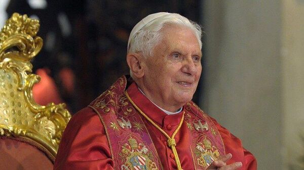El papa emérito Benedicto XVI - Sputnik Mundo