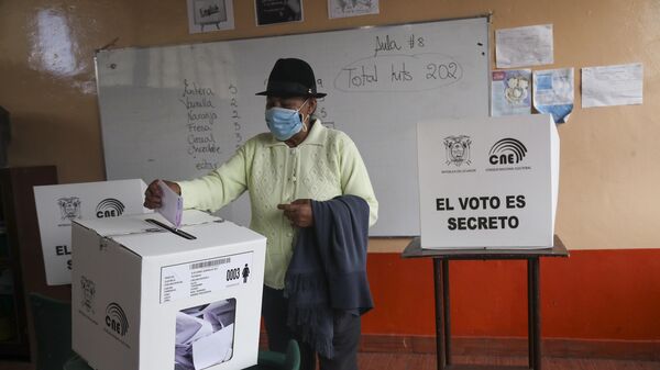 Las eleccions en Ecuador - Sputnik Mundo