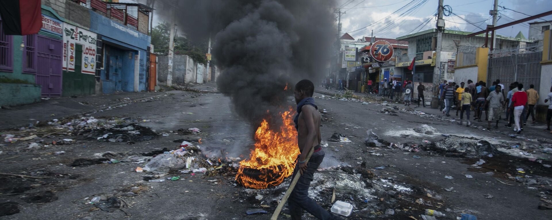 Las protestas en Haití, octubre, 2022 - Sputnik Mundo, 1920, 08.06.2023