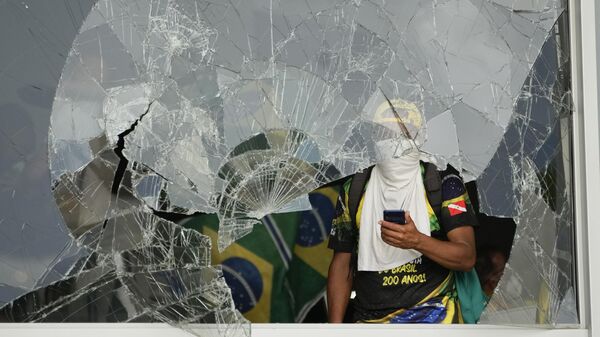 Protestas en Brasil - Sputnik Mundo