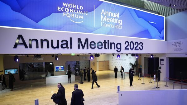 Antes del comienzo del Foro Económico Mundial de Davos - Sputnik Mundo