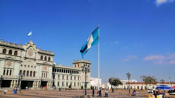El Palacio Nacional de la Cultura en la Plaza de la Constitución, centro histórico de Guatemala - Sputnik Mundo