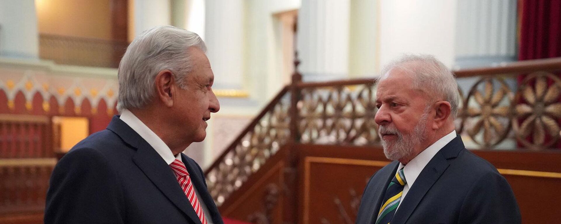 Los presidentes de México y Brasil, Andrés Manuel López Obrador y Luiz Inácio Lula da Silva. - Sputnik Mundo, 1920, 27.01.2023
