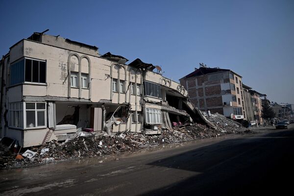 El distrito de Elbistan, de la ciudad de Kahramanmaras, después de los terremotos. - Sputnik Mundo