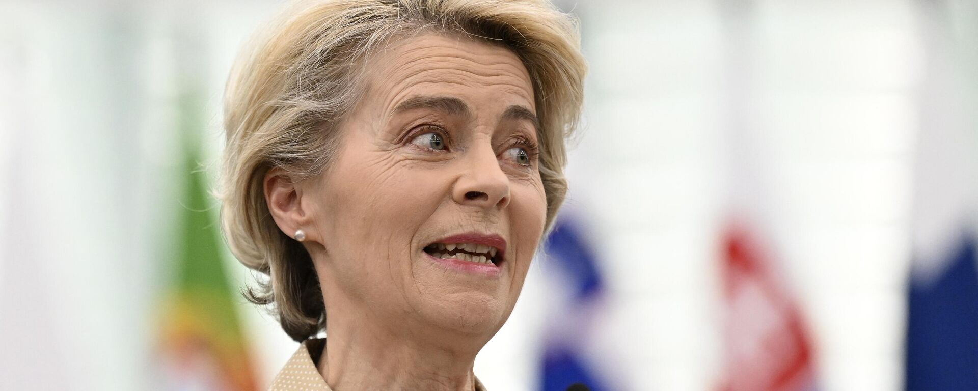 Ursula Von der Leyen,  la presidenta de la Comisión Europea, el 14 de febrero de 2022 - Sputnik Mundo, 1920, 05.03.2023