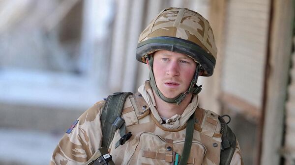 El príncipe Harry durante su servicio militar en Afganistán en 2008 (archivo) - Sputnik Mundo