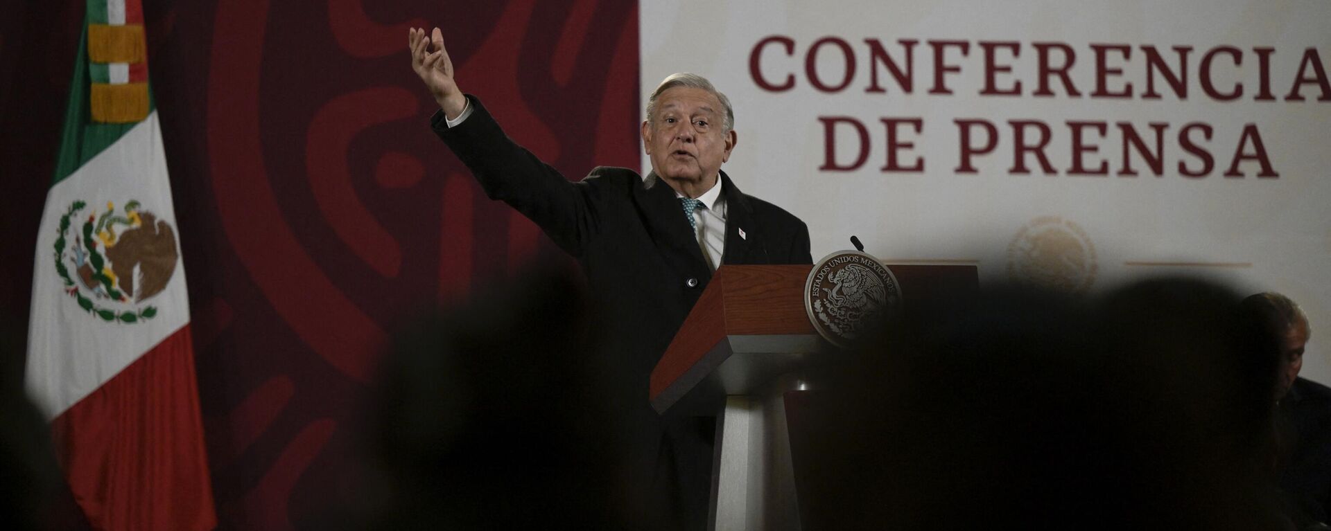 El presidente de México, Andrés Manuel López Obrador, habló sobre reformar las disposiciones para personas extranjeras. - Sputnik Mundo, 1920, 21.02.2023