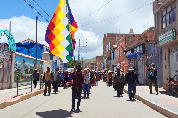 Desaguadero, la población del sur de Perú donde el Gobierno de Boluarte no tiene entrada - Sputnik Mundo