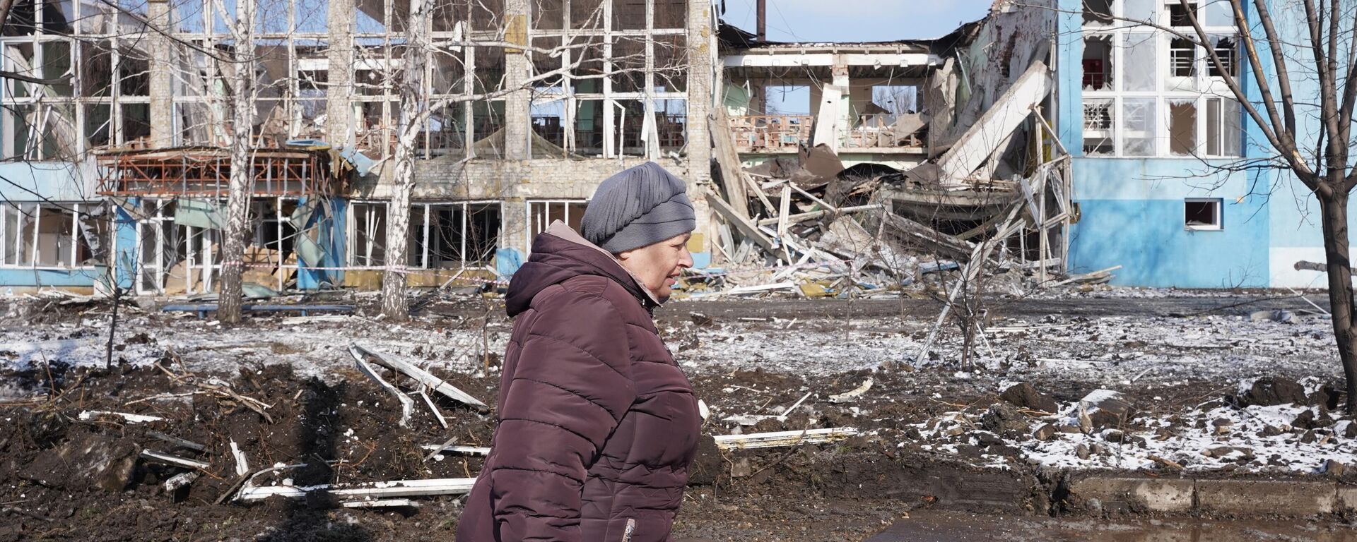 Las consecuencias de un bombardeo de las FFAA ucranianas en Debaltsevo, República Popular de Donetsk, el 22 de febrero  - Sputnik Mundo, 1920, 01.03.2023