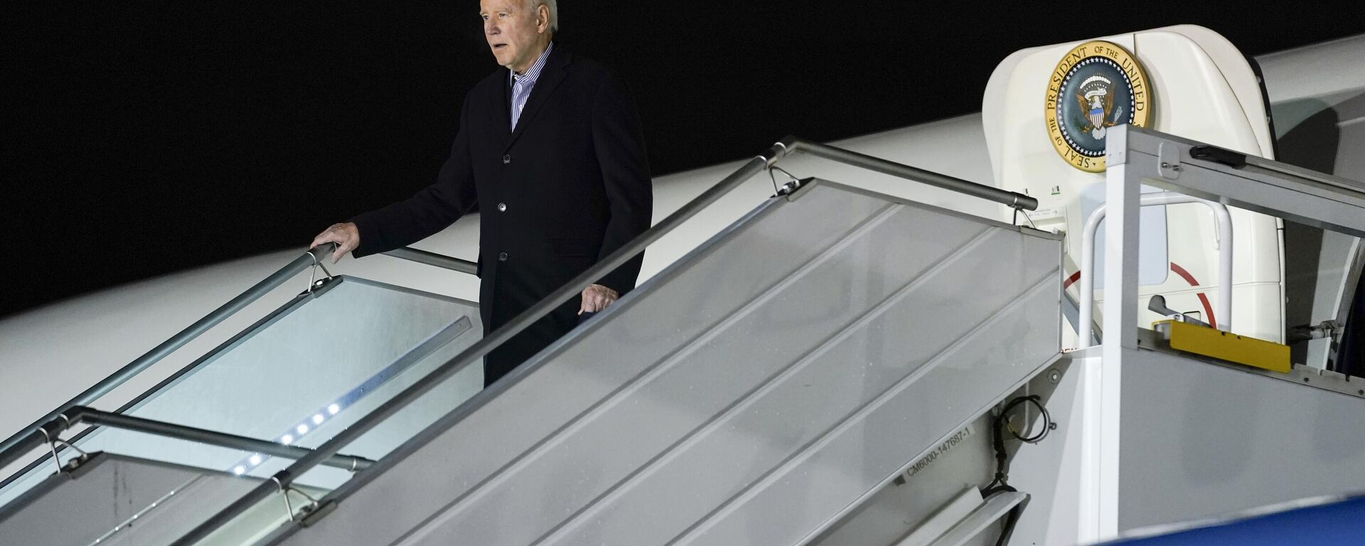 Joe Biden llegando al aeropuerto militar de Polonia - Sputnik Mundo, 1920, 06.01.2024