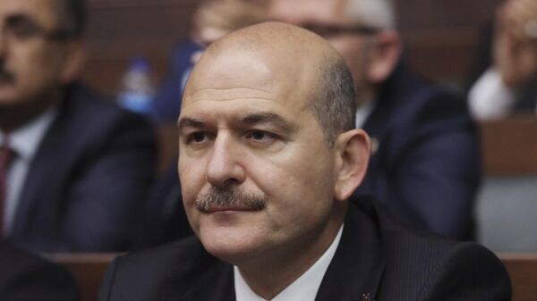 Suleyman Soylu, el ministro del Interior turco - Sputnik Mundo