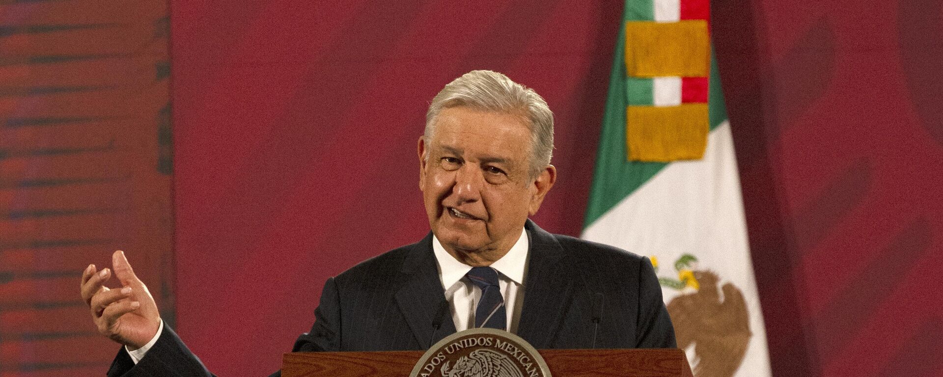 El presidente de México, Andrés Manuel López Obrador. - Sputnik Mundo, 1920, 15.03.2023