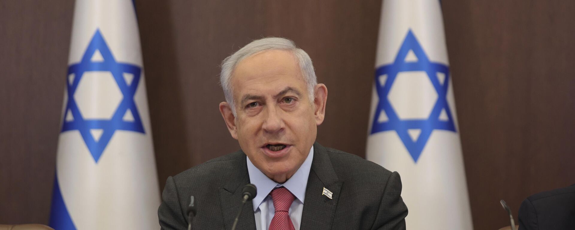 El primer ministro israelí, Benjamín Netanyahu - Sputnik Mundo, 1920, 07.10.2023