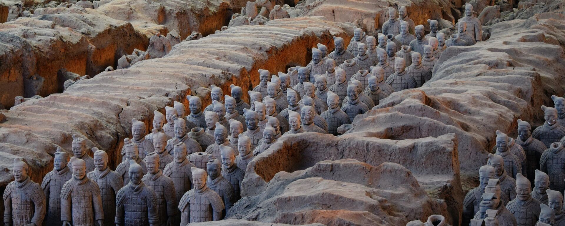 Los guerreros de terracota de la dinastía Qin. - Sputnik Mundo, 1920, 09.06.2024
