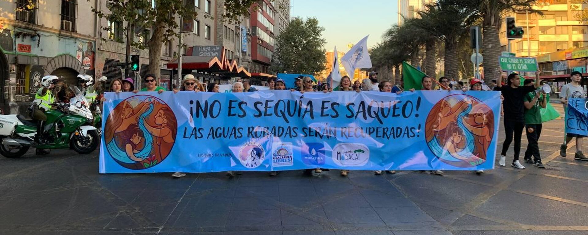 Festival por el Agua, movilización convocada por organizaciones sociales para una nueva legislación del agua en Chile - Sputnik Mundo, 1920, 23.03.2023