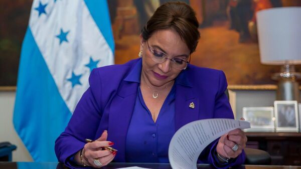 Xiomara Castro, presidenta de Honduras.  - Sputnik Mundo