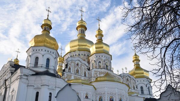 Catedral de la Asunción del Monasterio de las Cuevas de Kiev, Ucrania - Sputnik Mundo