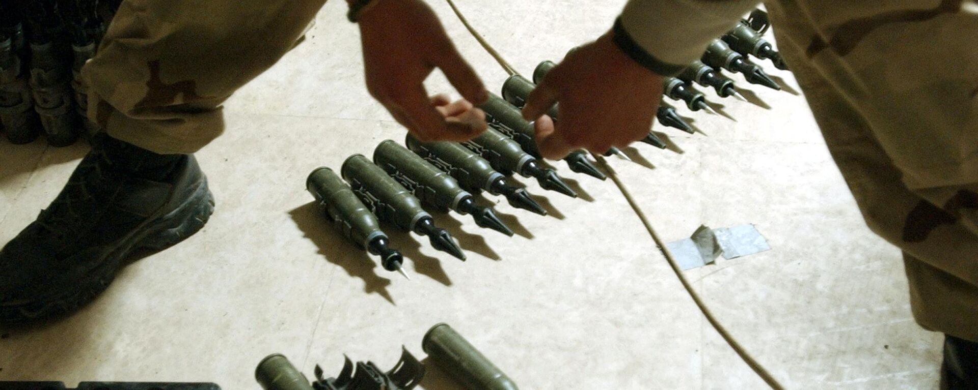 Proyectiles de 25 mm con uranio empobrecido en 2004, durante la invasión de Irak  - Sputnik Mundo, 1920, 25.04.2023