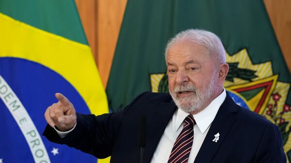 Luiz Inácio Lula da Silva, presidente de Brasil - Sputnik Mundo