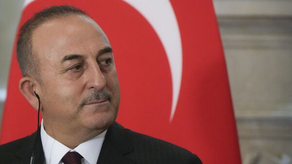Mevlut Cavusoglu,  ministro de Asuntos Exteriores turco - Sputnik Mundo