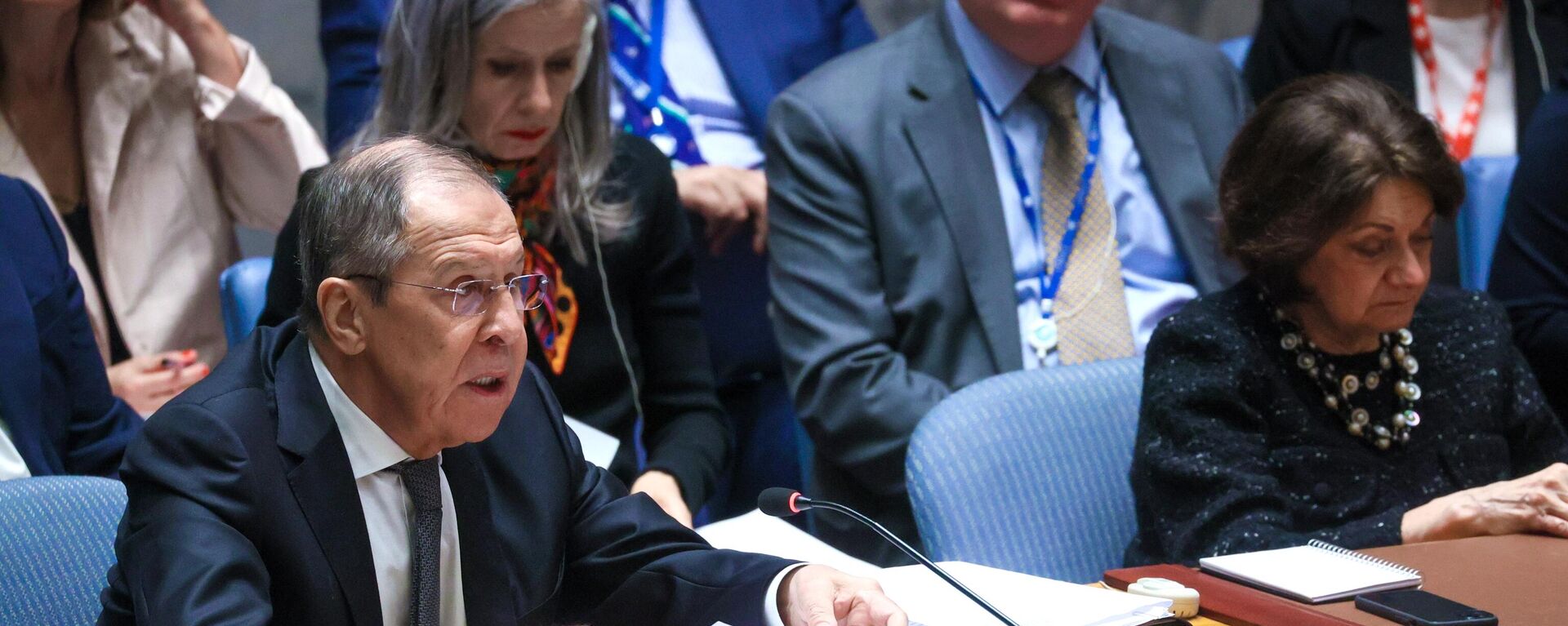 Discurso del ministro de Relaciones Exteriores de Rusia, Serguéi Lavrov, en el Consejo de Seguridad de la ONU - Sputnik Mundo, 1920, 20.09.2023
