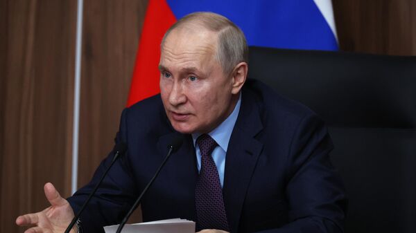 Vladímir Putin, el presidente ruso, el 27 de abril de 2023 - Sputnik Mundo