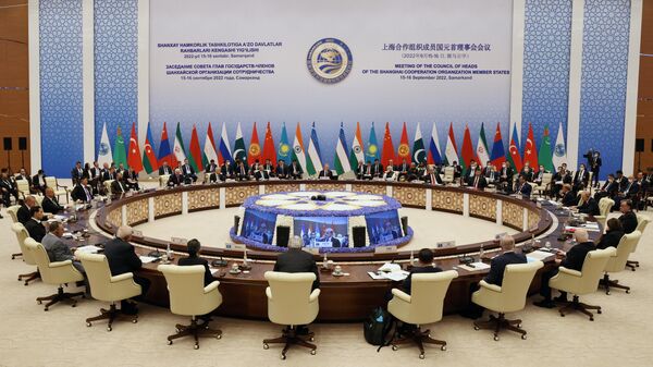 Reunión en la composición ampliada de los jefes de los países - miembros de la Organización de Cooperación de Shanghái (OCS)  - Sputnik Mundo