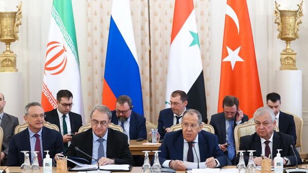 La reunión cuatripartita en Moscú sobre Siria - Sputnik Mundo