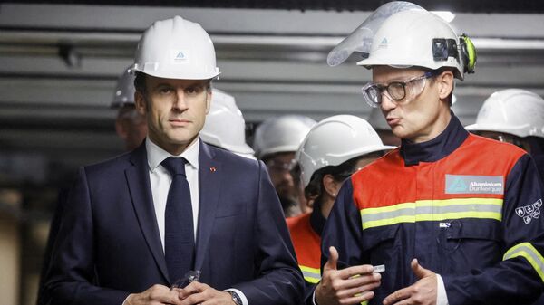  Emmanuel Macron, mandatario francés - Sputnik Mundo