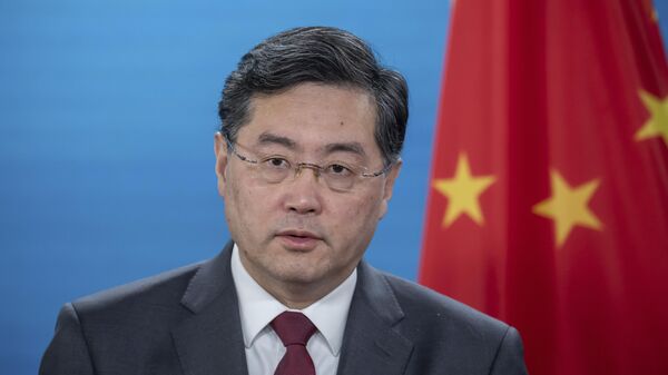 El ministro chino de Exteriores, Qin Gang - Sputnik Mundo