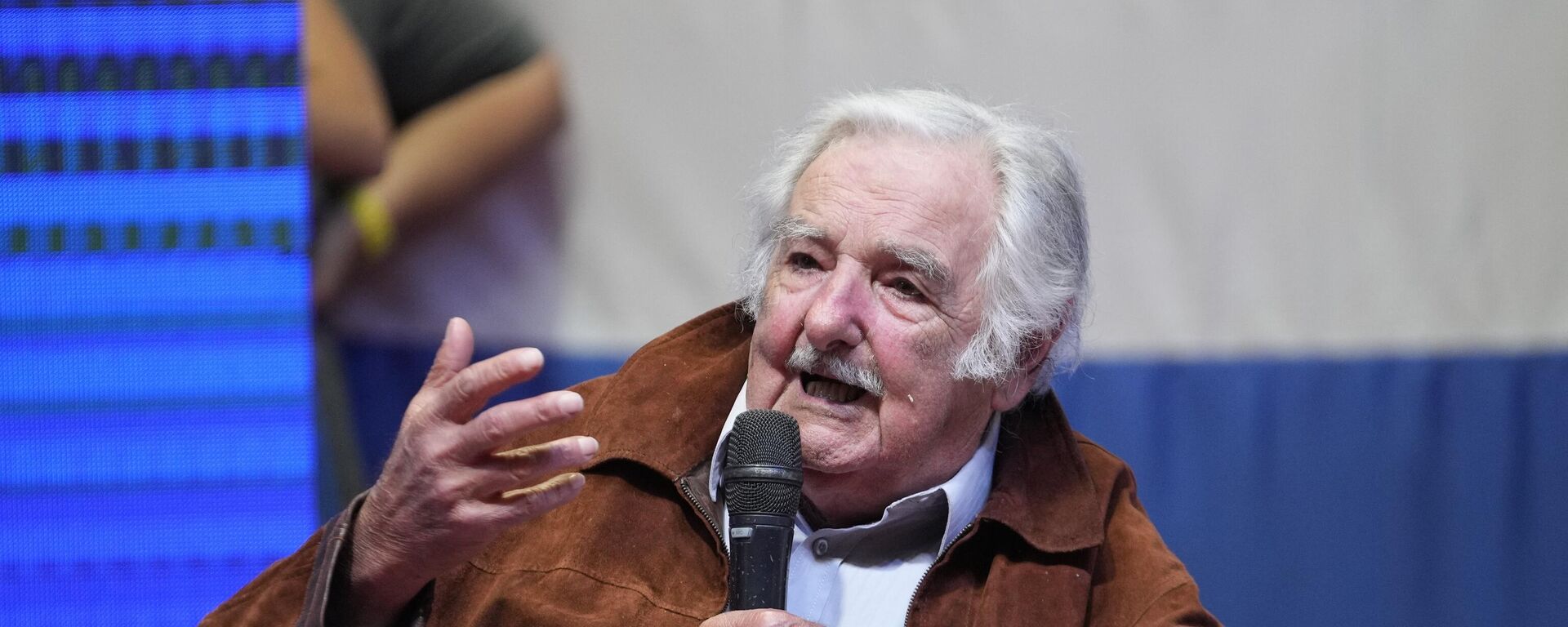El expresidente uruguayo José Mujica durante un acto político en Paraguay en abril de 2023 - Sputnik Mundo, 1920, 16.05.2023