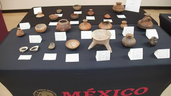 México recupera piezas prehispánicas de Estados Unidos  - Sputnik Mundo