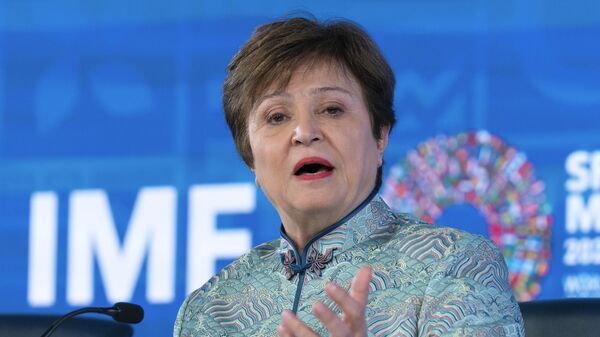 Kristalina Georgieva, directora del Fondo Monetario Internacional  - Sputnik Mundo