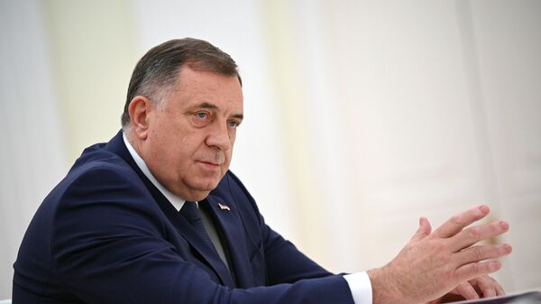 Milorad Dodik, líder serbobosnio - Sputnik Mundo