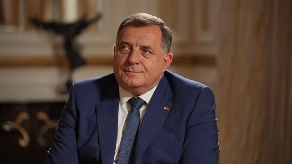 Milorad Dodik, presidente de la República Srpska - Sputnik Mundo
