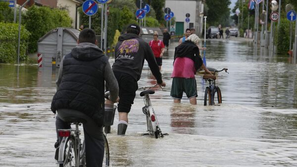 Inundaciones en Italia - Sputnik Mundo