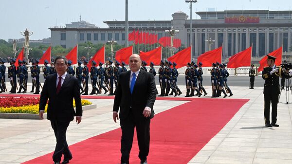El viaje del primer ministro de Rusia, Mijaíl Mishustin, a China - Sputnik Mundo