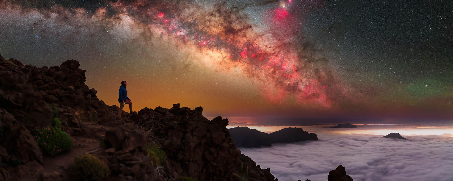 The La Palma Astroexperience del fotógrafo alemán Jakob Sahner está en el top 25 del Fotógrafo del Año 2023 de la Vía Láctea - Sputnik Mundo, 1920, 01.06.2023
