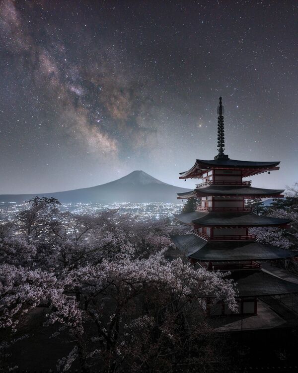 El paisaje que quería ver, del autor japonés Mitsuhiro Okabe. - Sputnik Mundo