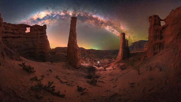 Fábrica de estrellas de Cafayate, tomada por el fotógrafo argentino Gonzalo Santile. - Sputnik Mundo