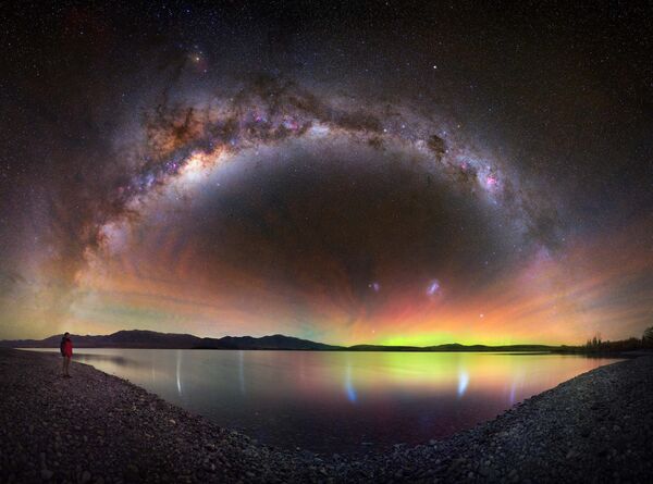 La obra Radiancia celeste, del fotógrafo neozelandés Tom Rae. - Sputnik Mundo