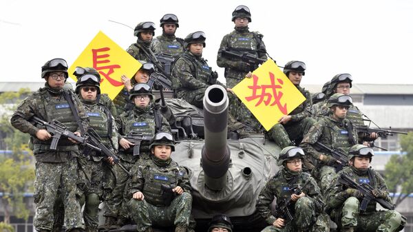 Soldados del Ejército de Taiwán - Sputnik Mundo