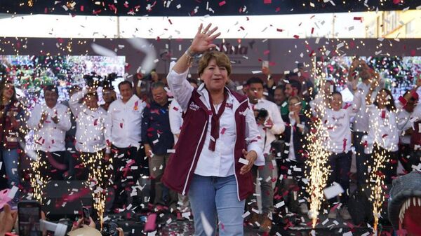 Delfina Gómez, candidata a la gubernatura del Estado de México - Sputnik Mundo