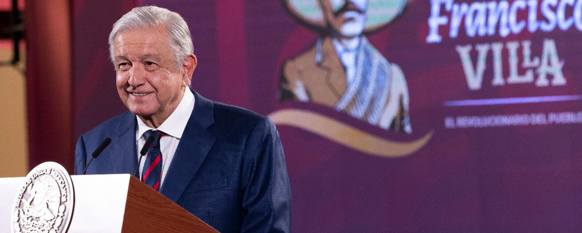 El presidente de México, Andrés Manuel López Obrador. - Sputnik Mundo, 1920, 09.06.2023