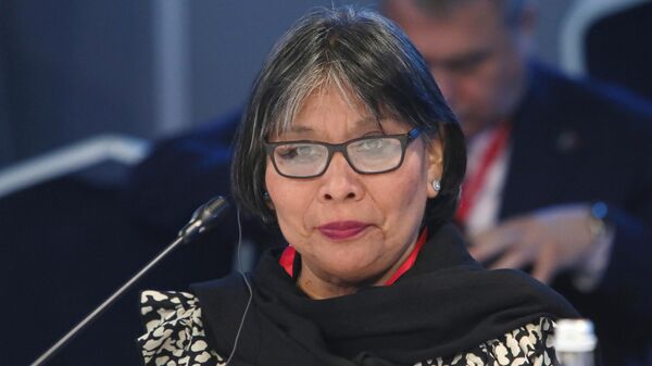 Martha Reyes, titular del Ministerio de Salud de Nicaragua - Sputnik Mundo